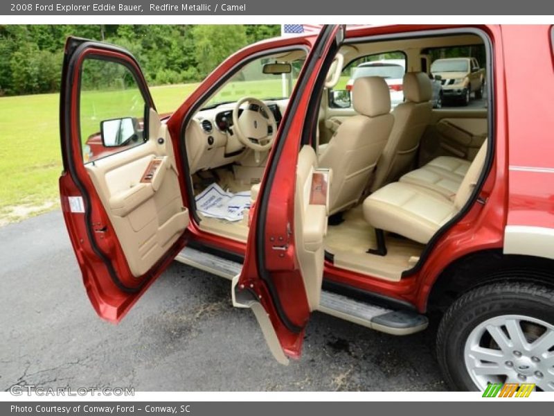 Redfire Metallic / Camel 2008 Ford Explorer Eddie Bauer