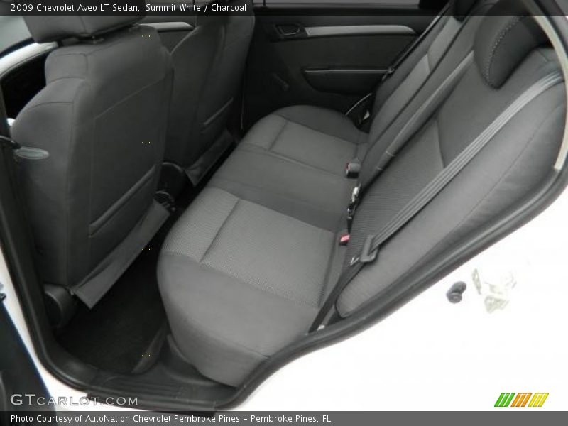 Summit White / Charcoal 2009 Chevrolet Aveo LT Sedan