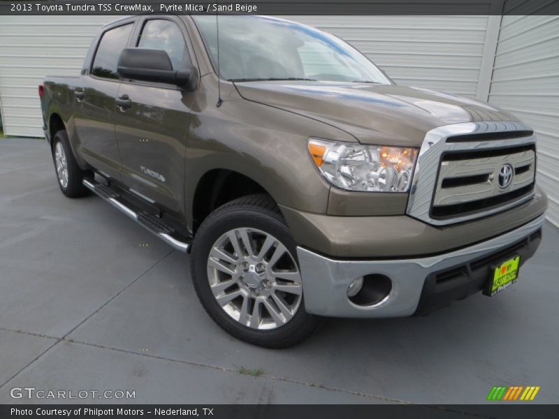 Pyrite Mica / Sand Beige 2013 Toyota Tundra TSS CrewMax