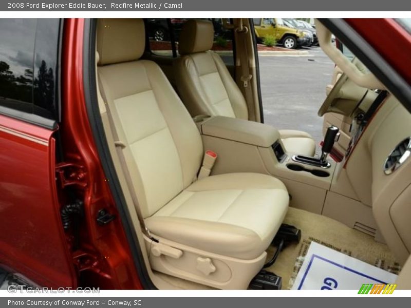Redfire Metallic / Camel 2008 Ford Explorer Eddie Bauer