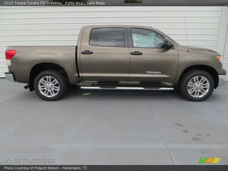 Pyrite Mica / Sand Beige 2013 Toyota Tundra TSS CrewMax