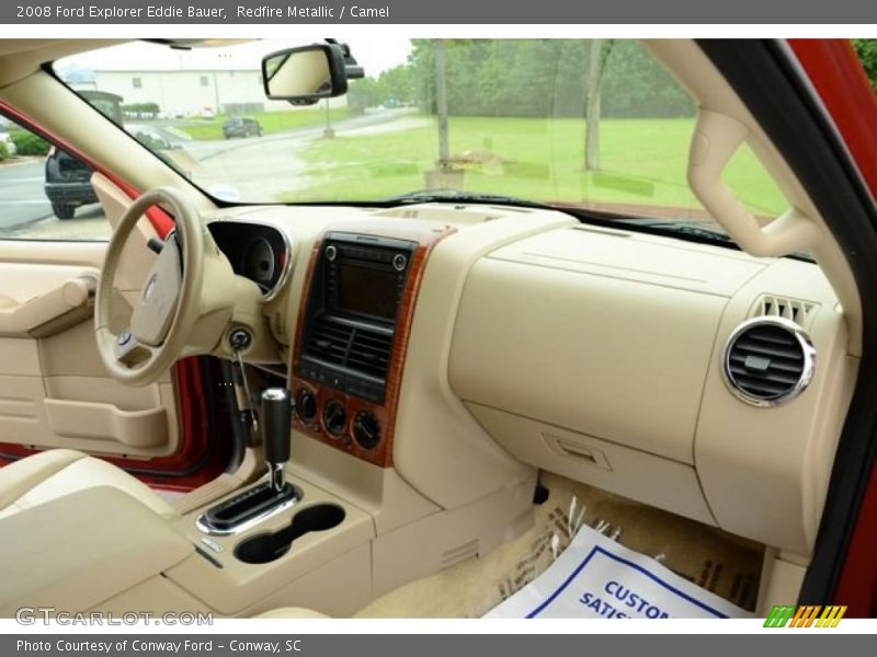Redfire Metallic / Camel 2008 Ford Explorer Eddie Bauer