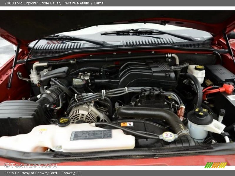 Redfire Metallic / Camel 2008 Ford Explorer Eddie Bauer