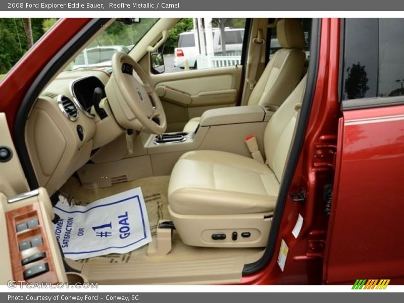 Redfire Metallic / Camel 2008 Ford Explorer Eddie Bauer