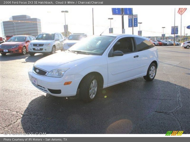 Cloud 9 White / Charcoal/Charcoal 2006 Ford Focus ZX3 SE Hatchback