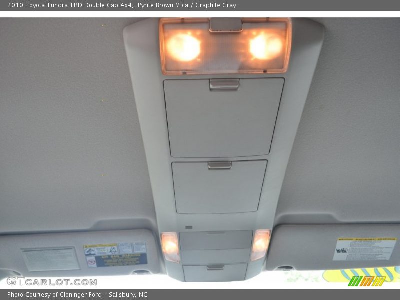Pyrite Brown Mica / Graphite Gray 2010 Toyota Tundra TRD Double Cab 4x4