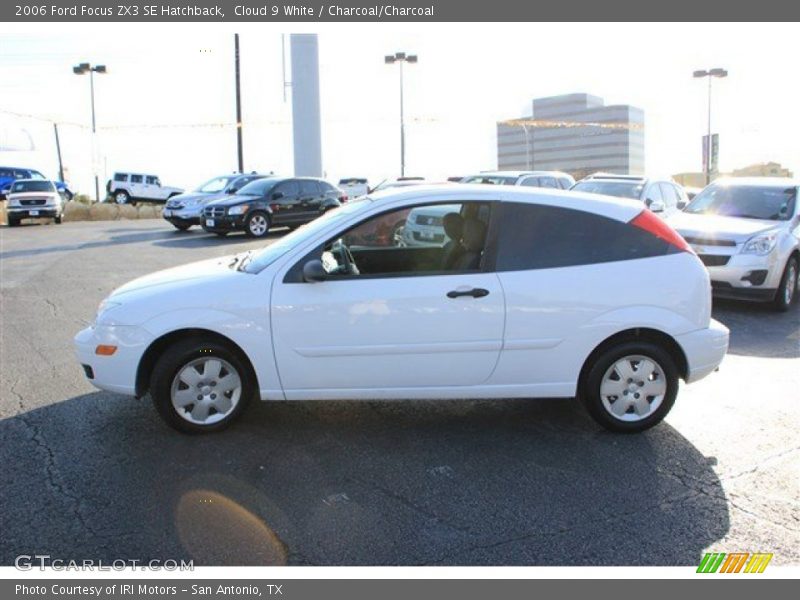 Cloud 9 White / Charcoal/Charcoal 2006 Ford Focus ZX3 SE Hatchback