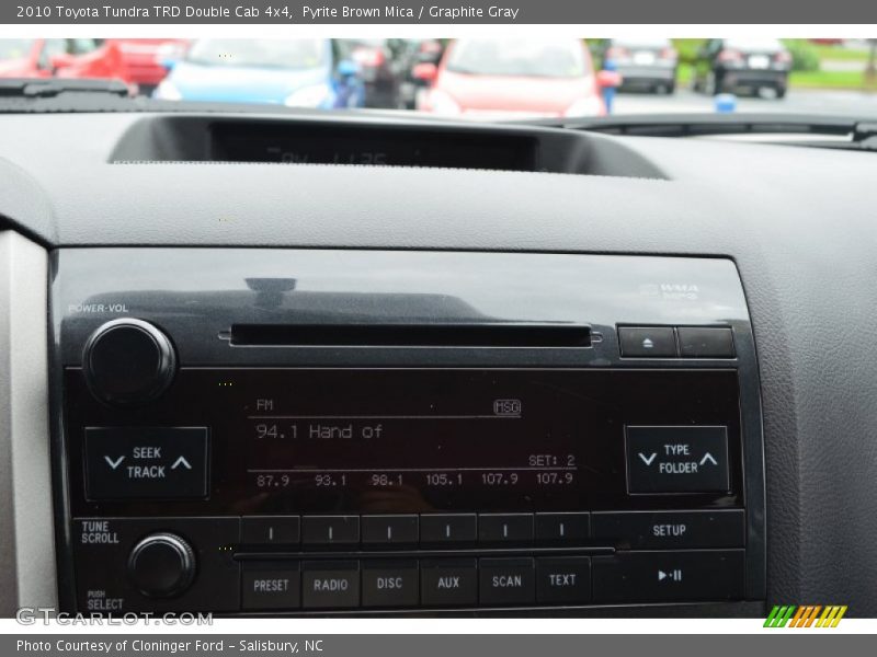 Pyrite Brown Mica / Graphite Gray 2010 Toyota Tundra TRD Double Cab 4x4