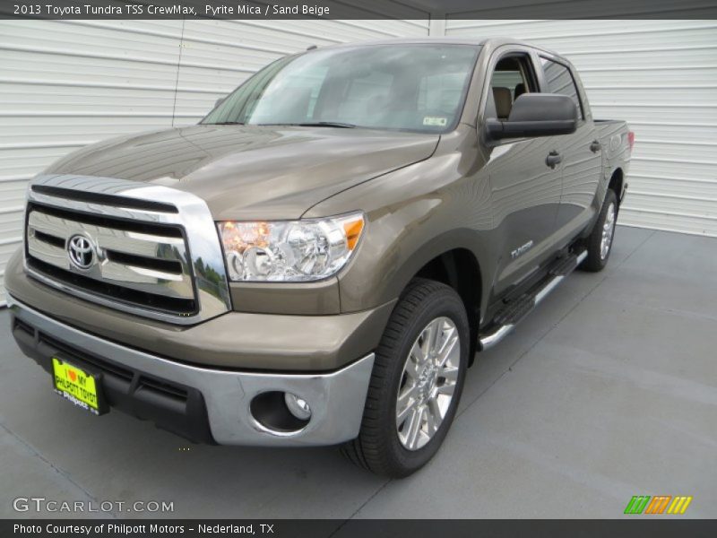 Pyrite Mica / Sand Beige 2013 Toyota Tundra TSS CrewMax