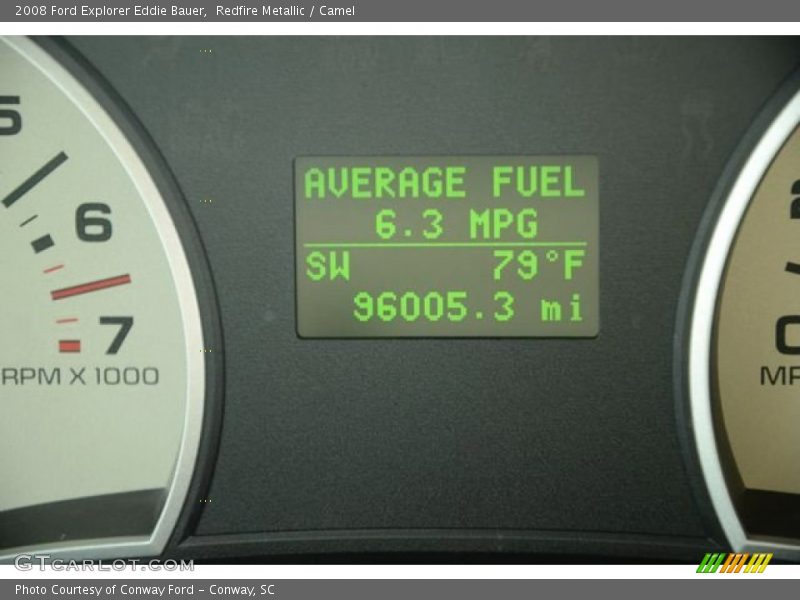 Redfire Metallic / Camel 2008 Ford Explorer Eddie Bauer