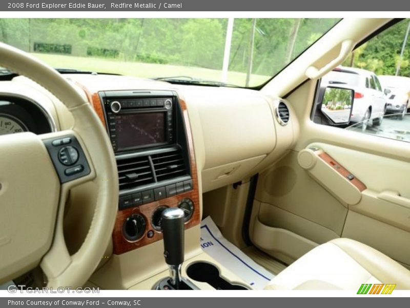 Redfire Metallic / Camel 2008 Ford Explorer Eddie Bauer