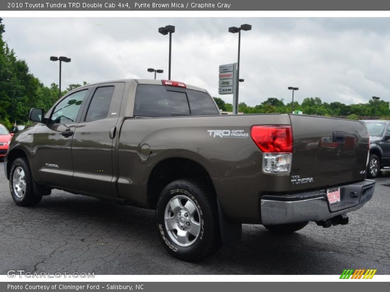 Pyrite Brown Mica / Graphite Gray 2010 Toyota Tundra TRD Double Cab 4x4