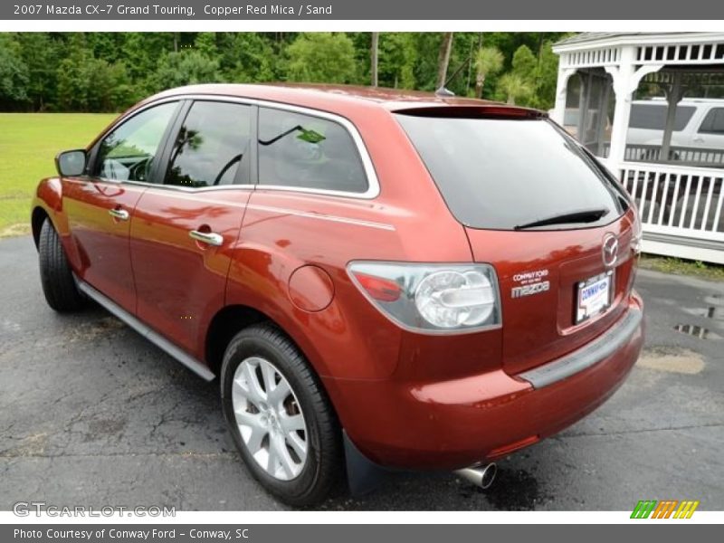 Copper Red Mica / Sand 2007 Mazda CX-7 Grand Touring