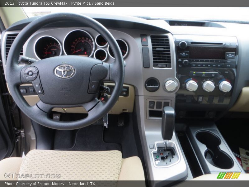 Pyrite Mica / Sand Beige 2013 Toyota Tundra TSS CrewMax