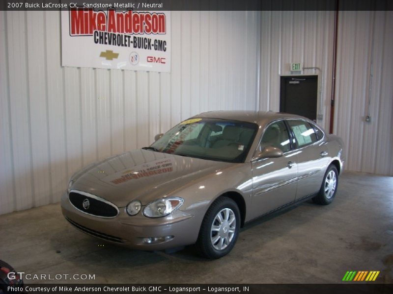 Sandstone Metallic / Neutral 2007 Buick LaCrosse CX