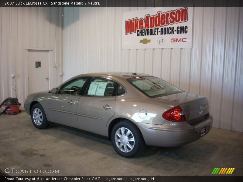 Sandstone Metallic / Neutral 2007 Buick LaCrosse CX