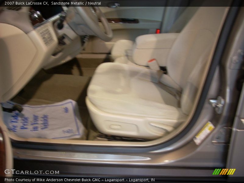 Sandstone Metallic / Neutral 2007 Buick LaCrosse CX
