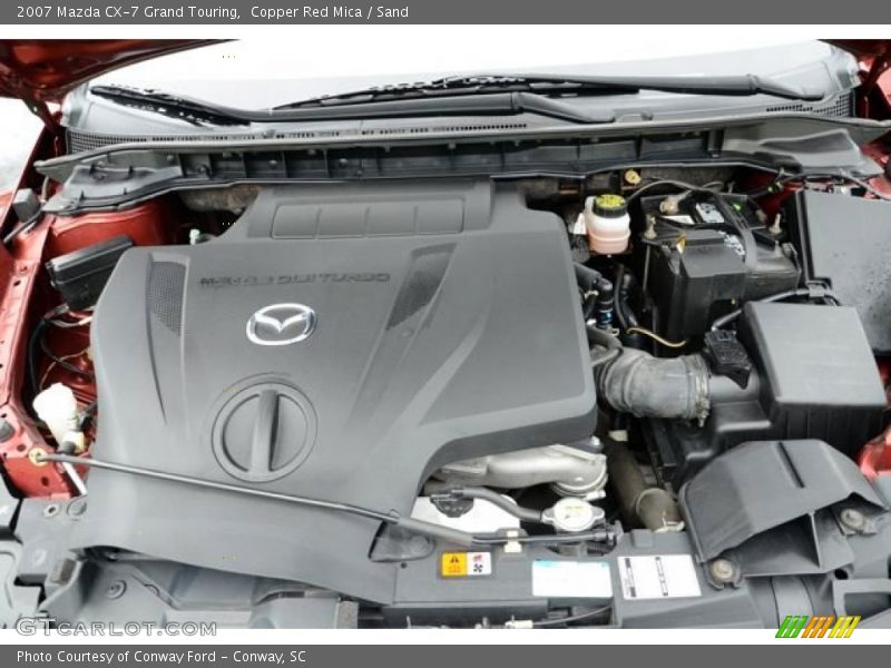 Copper Red Mica / Sand 2007 Mazda CX-7 Grand Touring
