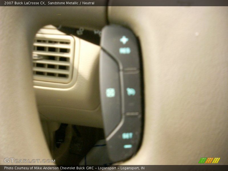 Sandstone Metallic / Neutral 2007 Buick LaCrosse CX