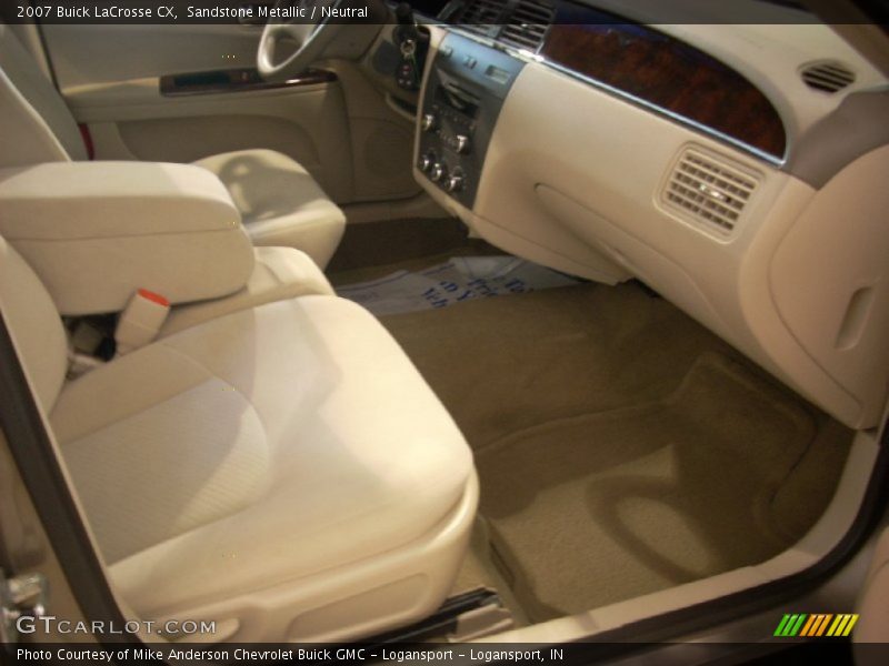 Sandstone Metallic / Neutral 2007 Buick LaCrosse CX