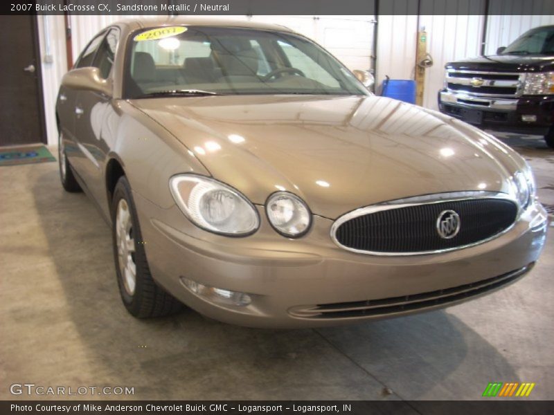 Sandstone Metallic / Neutral 2007 Buick LaCrosse CX
