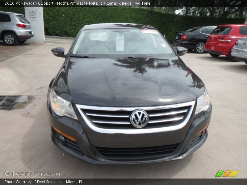 Mocha Anthracite Metallic / Cornsilk Beige Two Tone 2010 Volkswagen CC Sport
