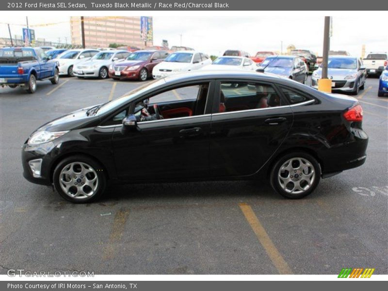  2012 Fiesta SEL Sedan Tuxedo Black Metallic