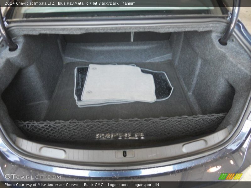 Blue Ray Metallic / Jet Black/Dark Titanium 2014 Chevrolet Impala LTZ