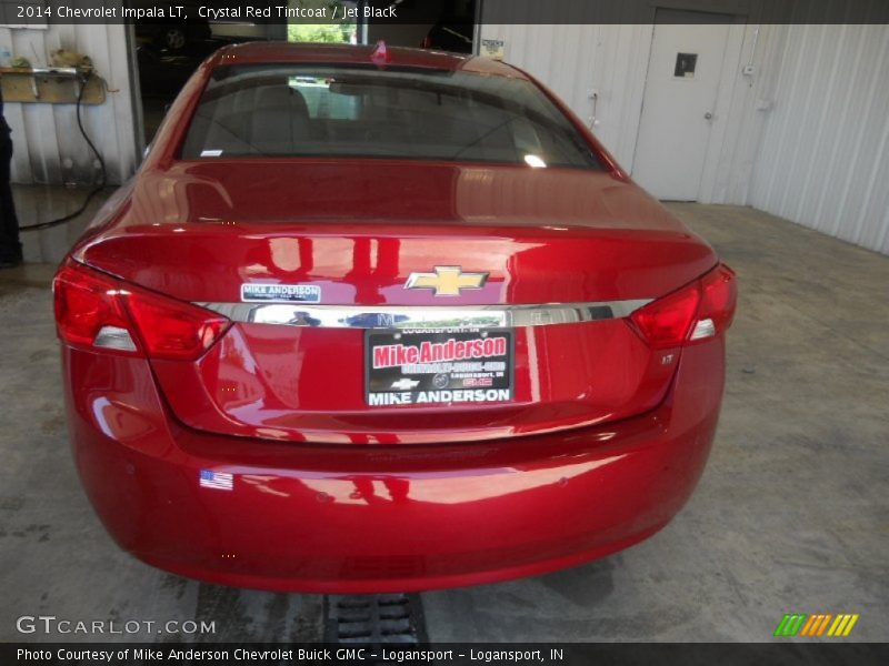 Crystal Red Tintcoat / Jet Black 2014 Chevrolet Impala LT