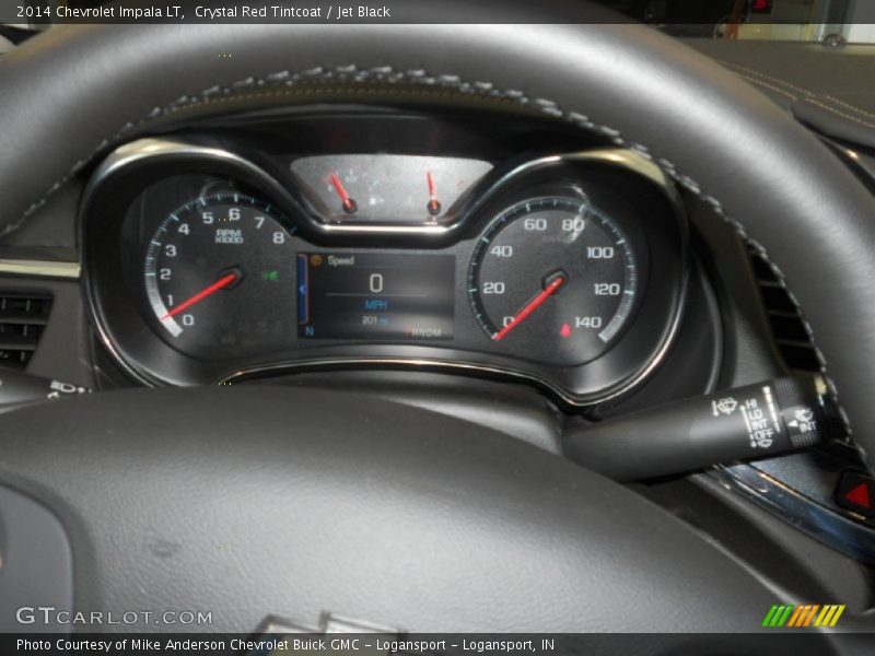 Crystal Red Tintcoat / Jet Black 2014 Chevrolet Impala LT