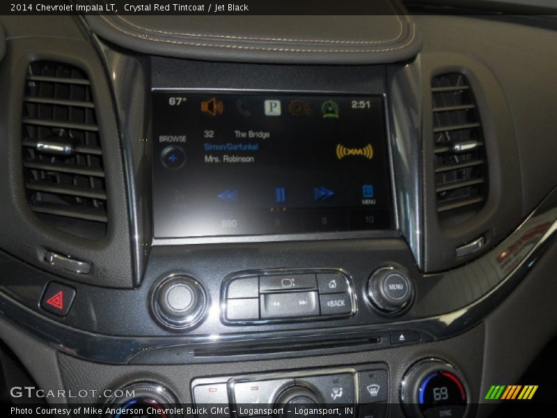 Crystal Red Tintcoat / Jet Black 2014 Chevrolet Impala LT