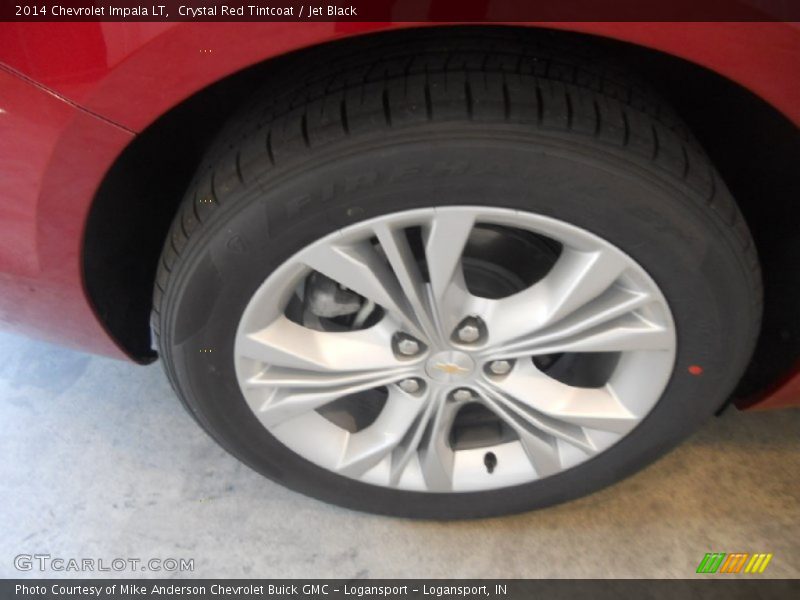 Crystal Red Tintcoat / Jet Black 2014 Chevrolet Impala LT