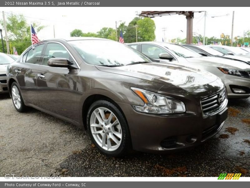 Java Metallic / Charcoal 2012 Nissan Maxima 3.5 S