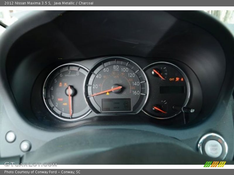 Java Metallic / Charcoal 2012 Nissan Maxima 3.5 S
