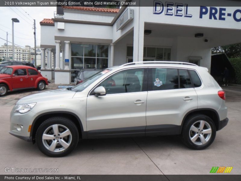 White Gold Metallic / Charcoal 2010 Volkswagen Tiguan Wolfsburg Edition