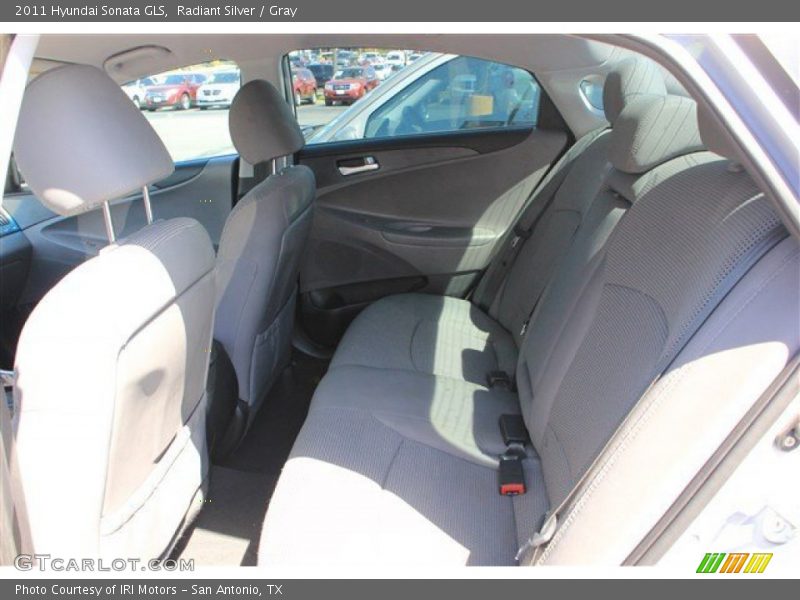 Radiant Silver / Gray 2011 Hyundai Sonata GLS