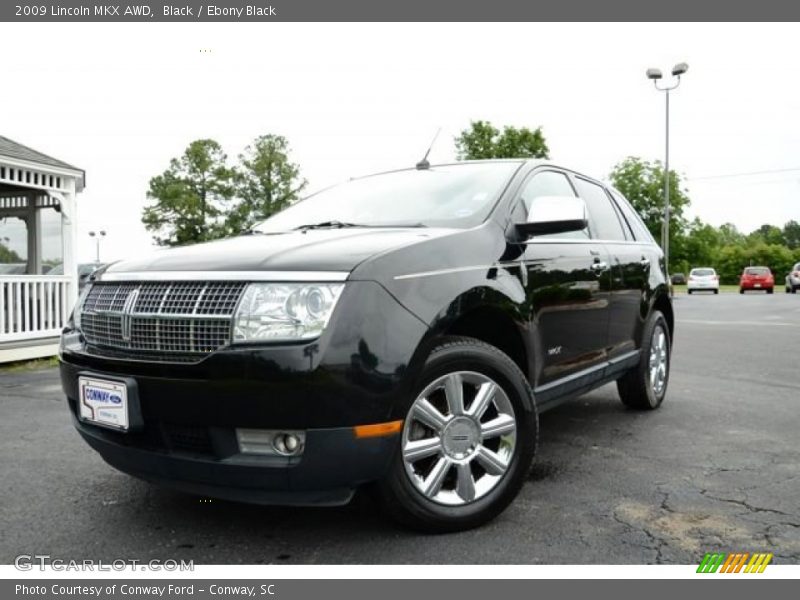 Black / Ebony Black 2009 Lincoln MKX AWD