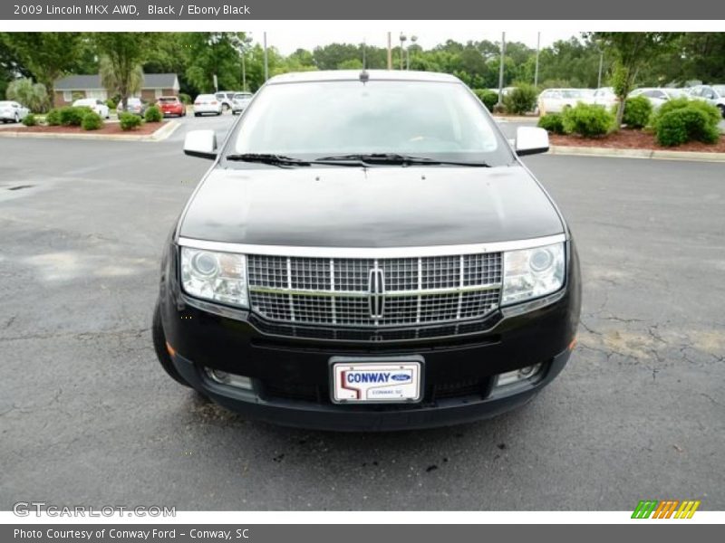 Black / Ebony Black 2009 Lincoln MKX AWD