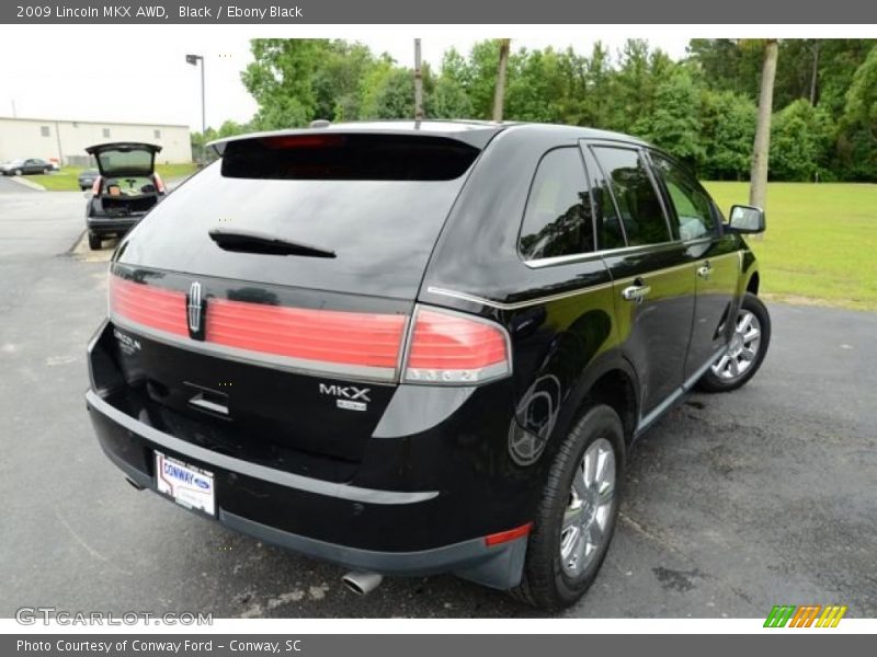 Black / Ebony Black 2009 Lincoln MKX AWD