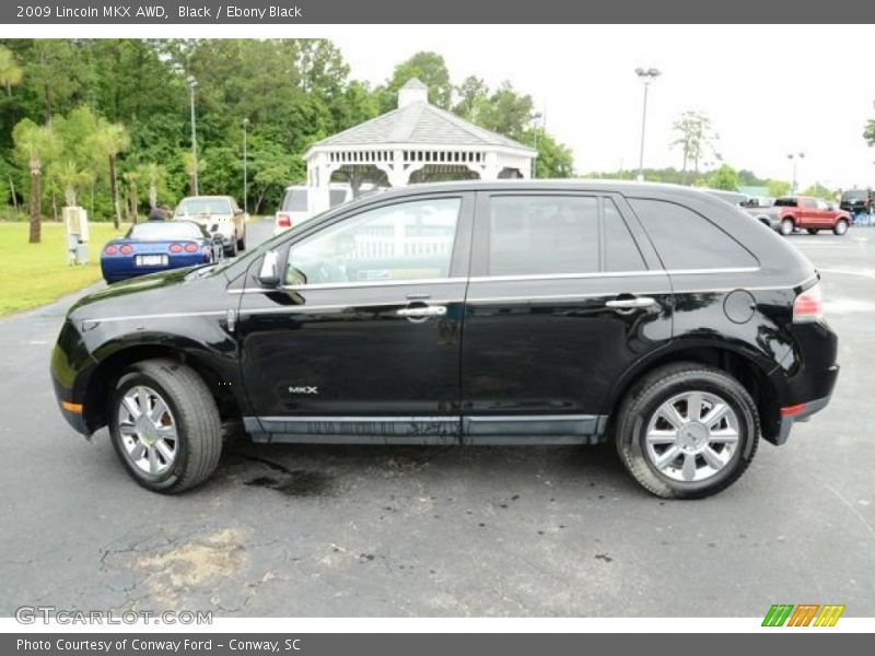 Black / Ebony Black 2009 Lincoln MKX AWD