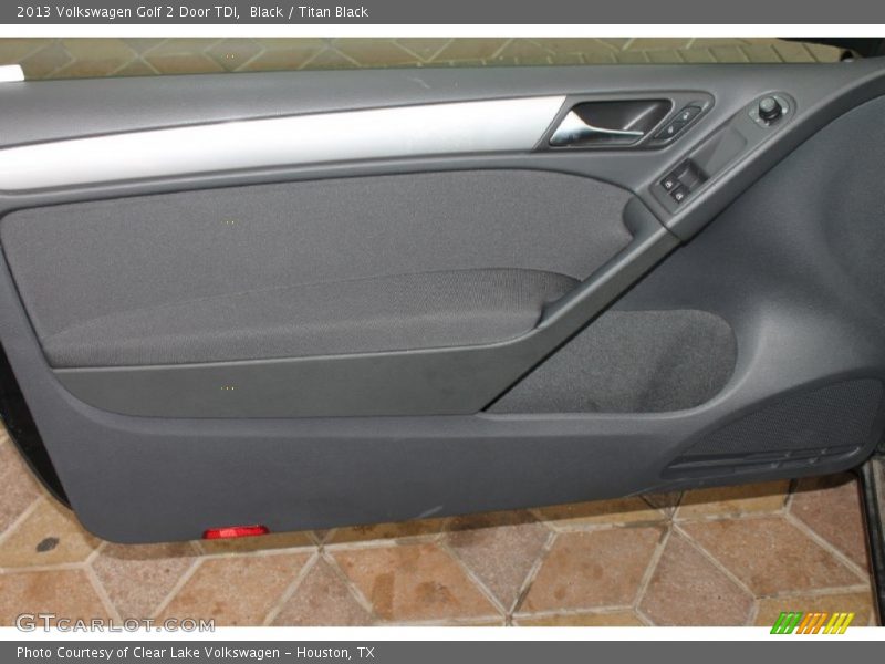 Black / Titan Black 2013 Volkswagen Golf 2 Door TDI