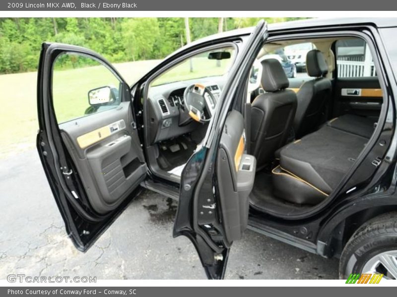 Black / Ebony Black 2009 Lincoln MKX AWD