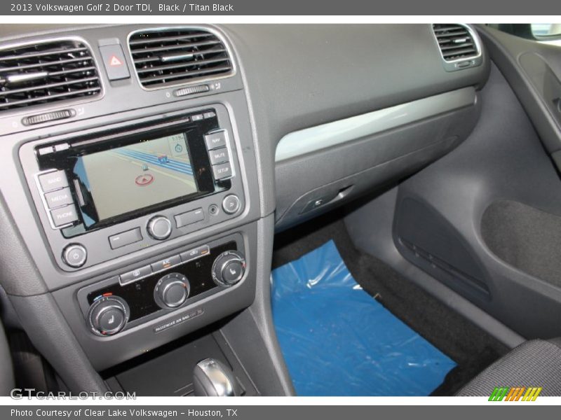 Black / Titan Black 2013 Volkswagen Golf 2 Door TDI