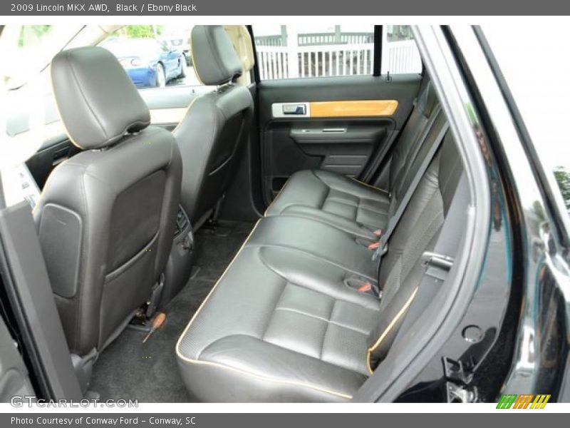 Black / Ebony Black 2009 Lincoln MKX AWD