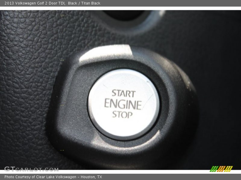 Black / Titan Black 2013 Volkswagen Golf 2 Door TDI