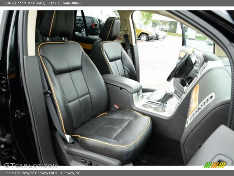 Black / Ebony Black 2009 Lincoln MKX AWD