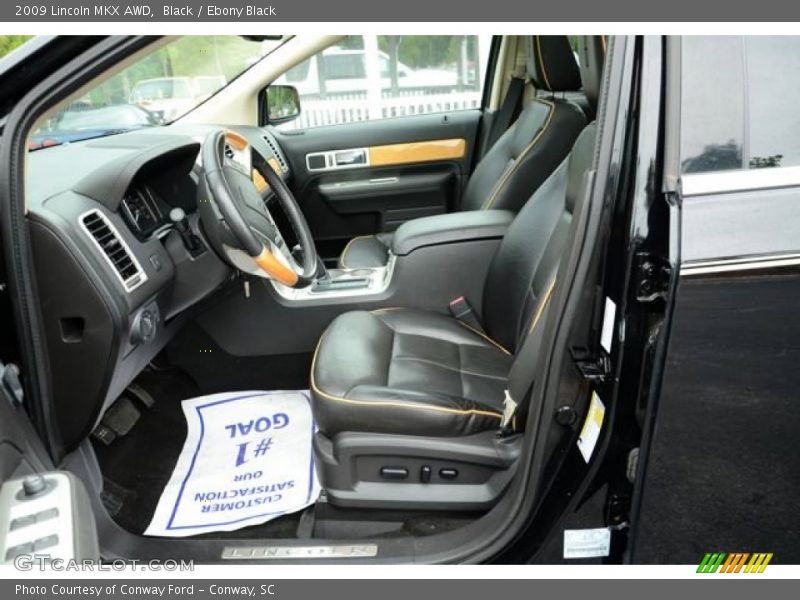 Black / Ebony Black 2009 Lincoln MKX AWD