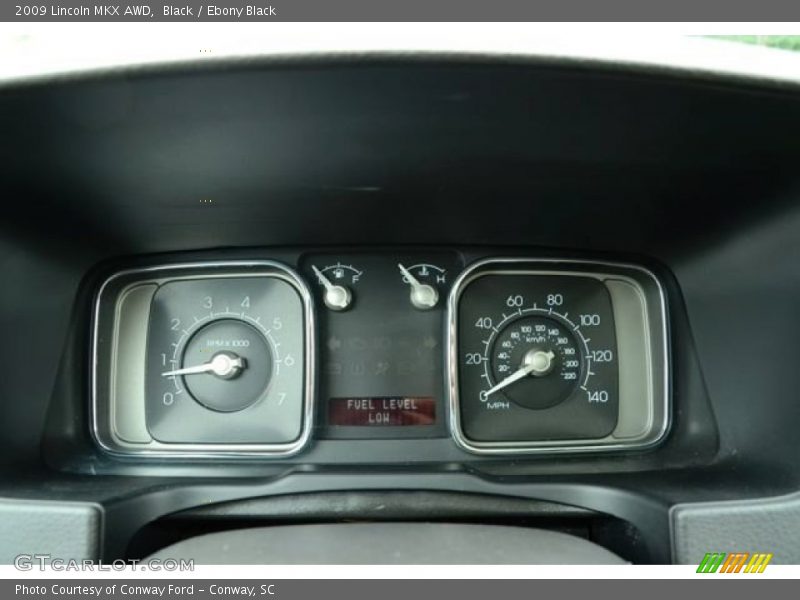 Black / Ebony Black 2009 Lincoln MKX AWD