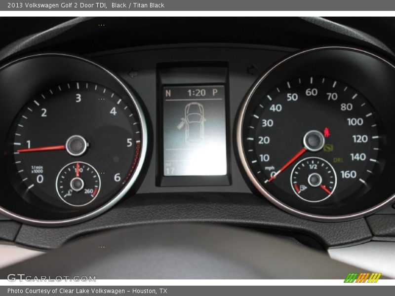 Black / Titan Black 2013 Volkswagen Golf 2 Door TDI