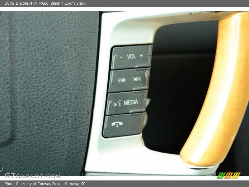 Black / Ebony Black 2009 Lincoln MKX AWD